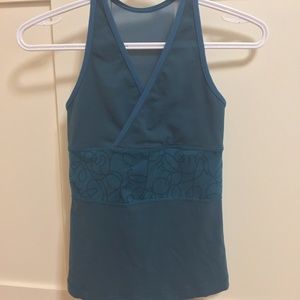 Lululemon teal-ish tank top